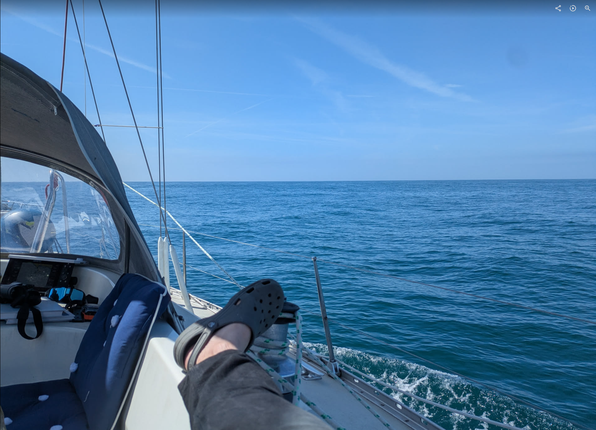 Leaving Cowes for Dublin - lost all our fresh water??