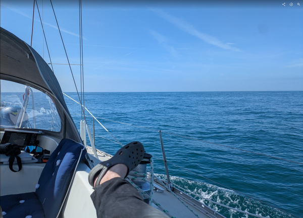 Leaving Cowes for Dublin - lost all our fresh water??